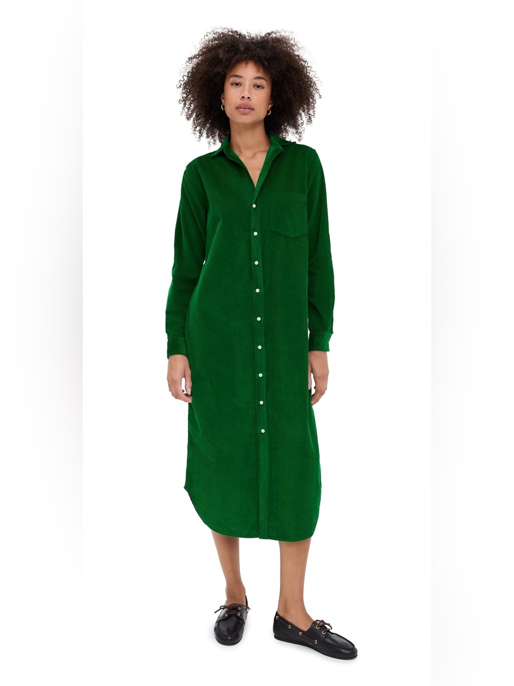 Frank & Eileen Rory corduroy shirtdress